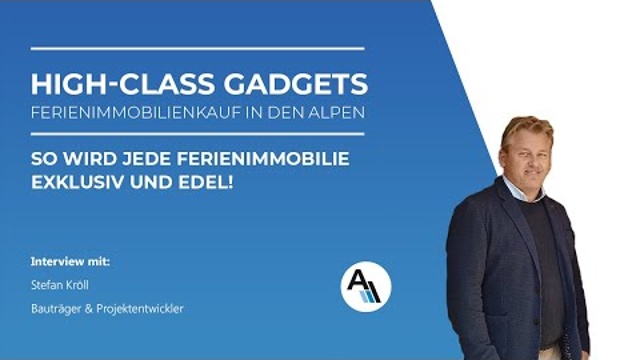 Luxus Gadgets - hochwertige Einrichtungen mit Stefan Kröll