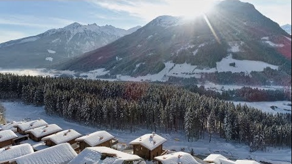 Das Nationalpark Chaletdorf im Winter
