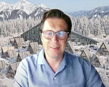 Michael Fröhlich, Bauträger und Projektentwickler des Triforêt Alpin Resort in Hinterstoder.