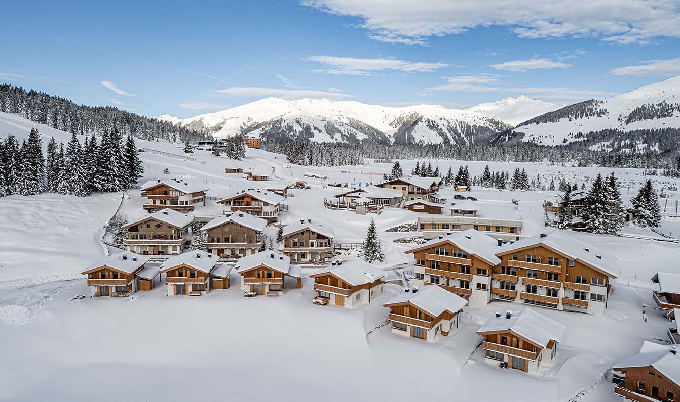 Hausansicht im Winter
