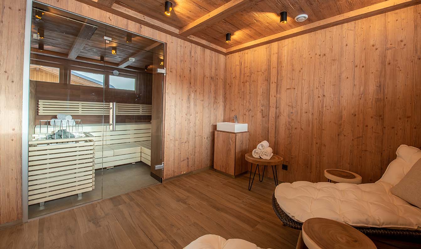 Wellness-Bereich im Haupthaus