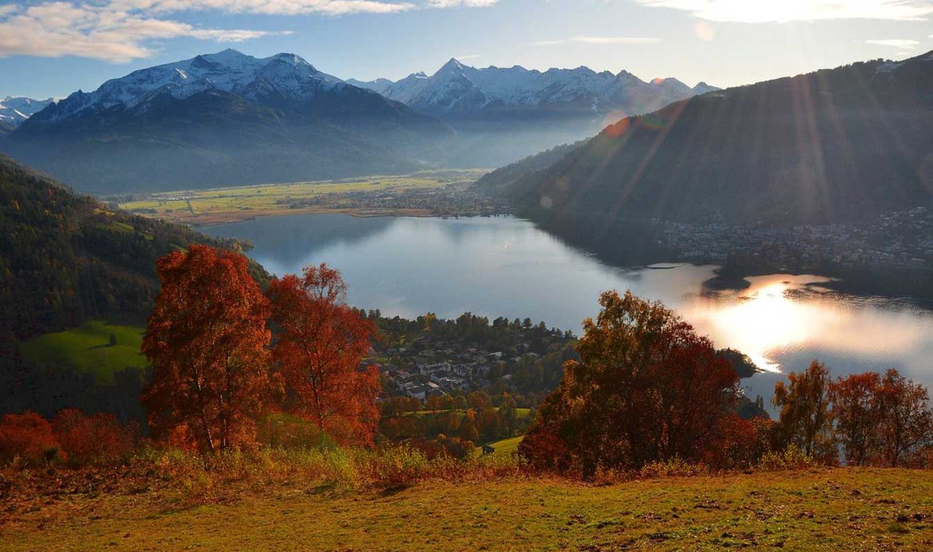 Zell am See im Herbst