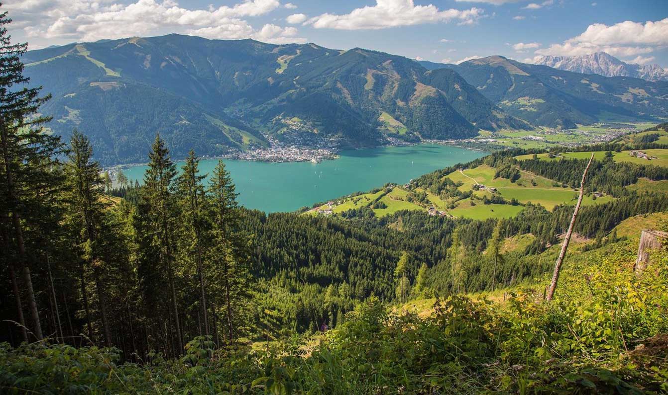 Zell am See im Sommer