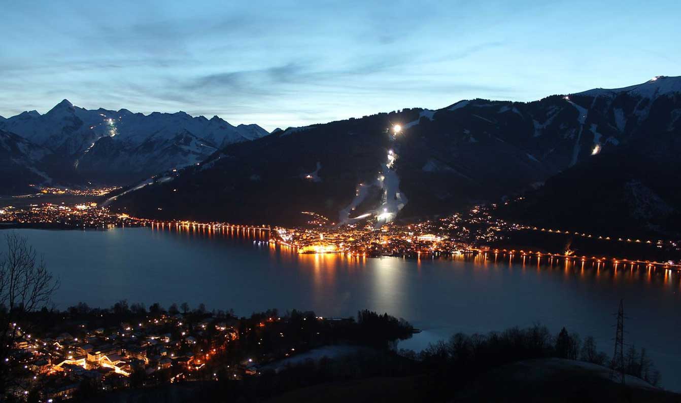 Zell am See im Winter