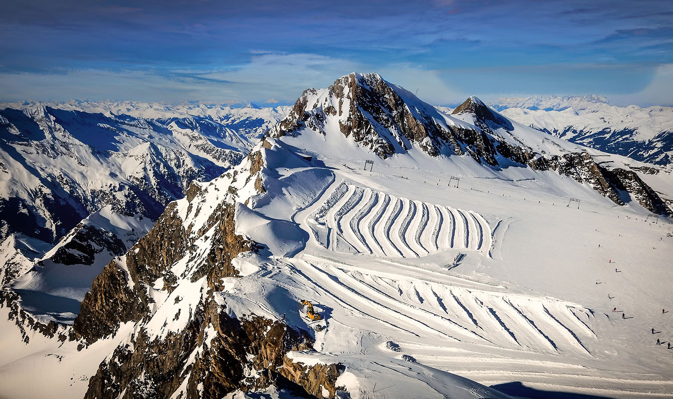 Kitzsteinhorn im Winter
