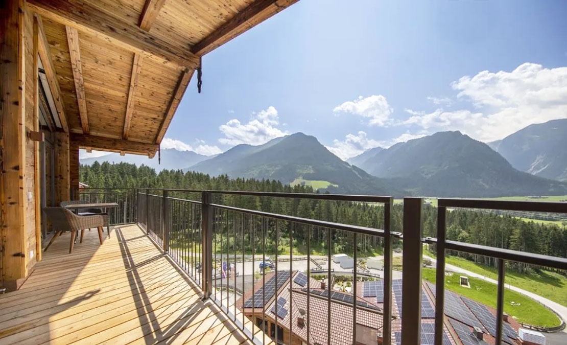 Traumhafter Ausblick vom Balkon