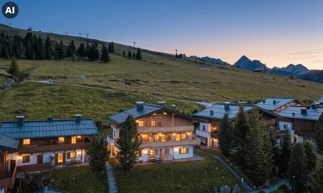 Appartement im Chalet in Hochkrimml