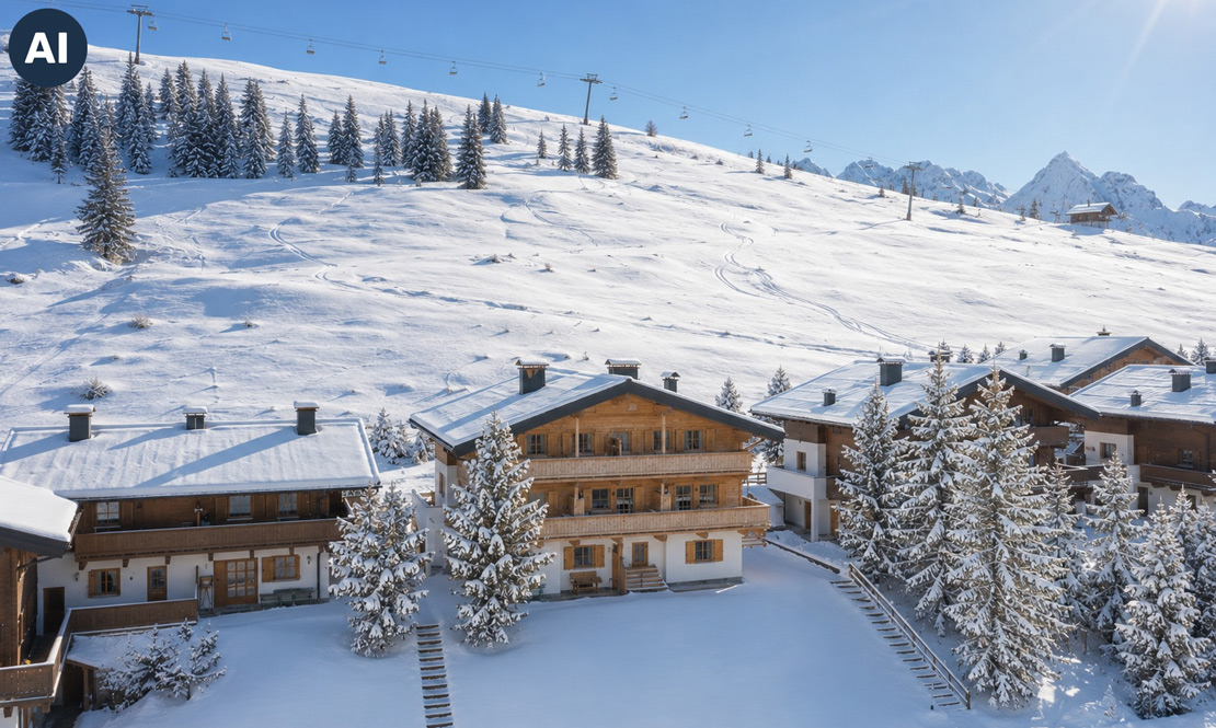 Appartement im Chalet in Hochkrimml